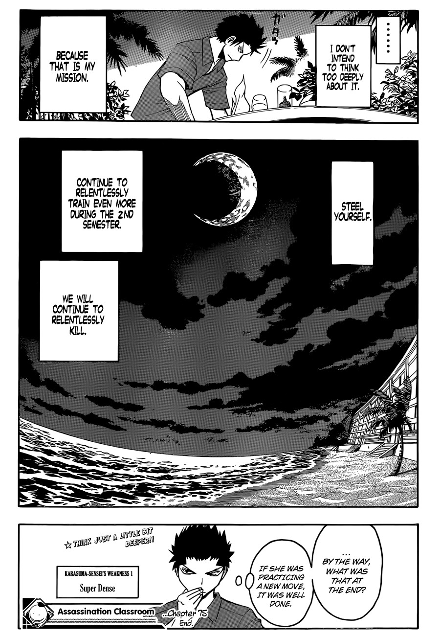 Assassination Classroom Manga Online Assassination Classroom Manga - Chapter 75 - Page 21