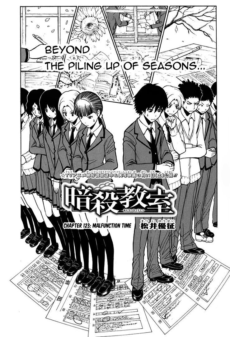 Assassination Classroom Manga Online Assassination Classroom Manga - Chapter 123 - Page 2