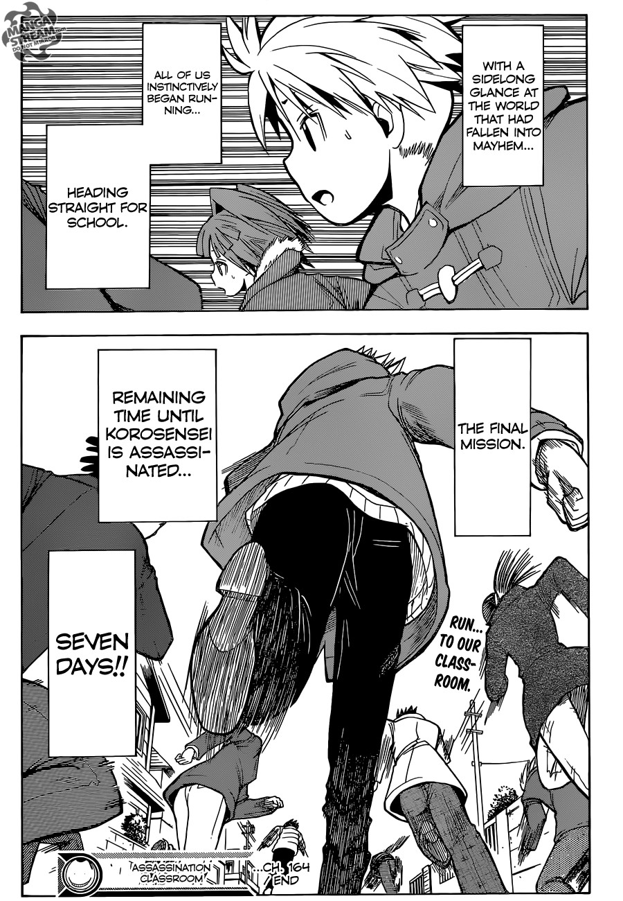 Assassination Classroom Manga Online Assassination Classroom Manga - Chapter 164 - Page 21