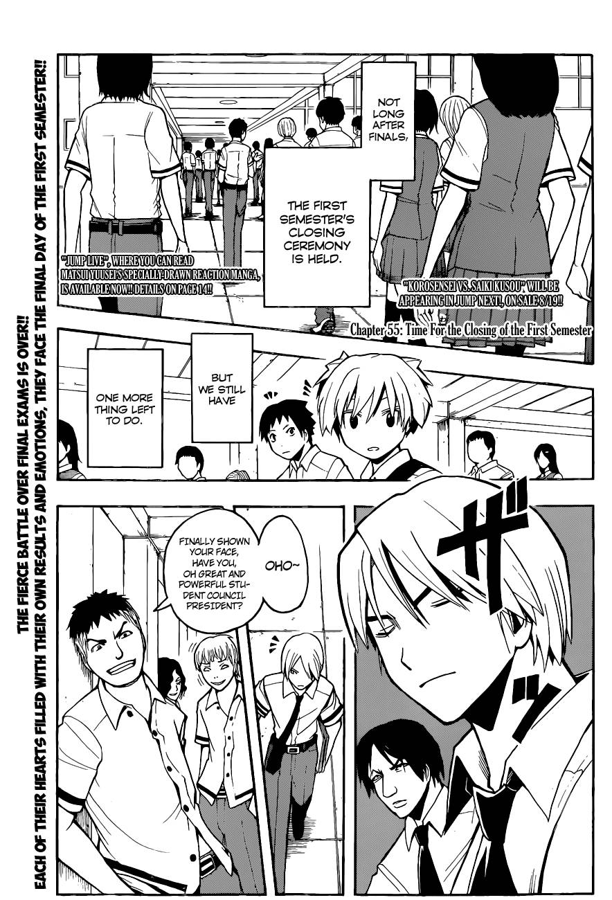 Assassination Classroom Manga Online Assassination Classroom Manga - Chapter 55 - Page 4