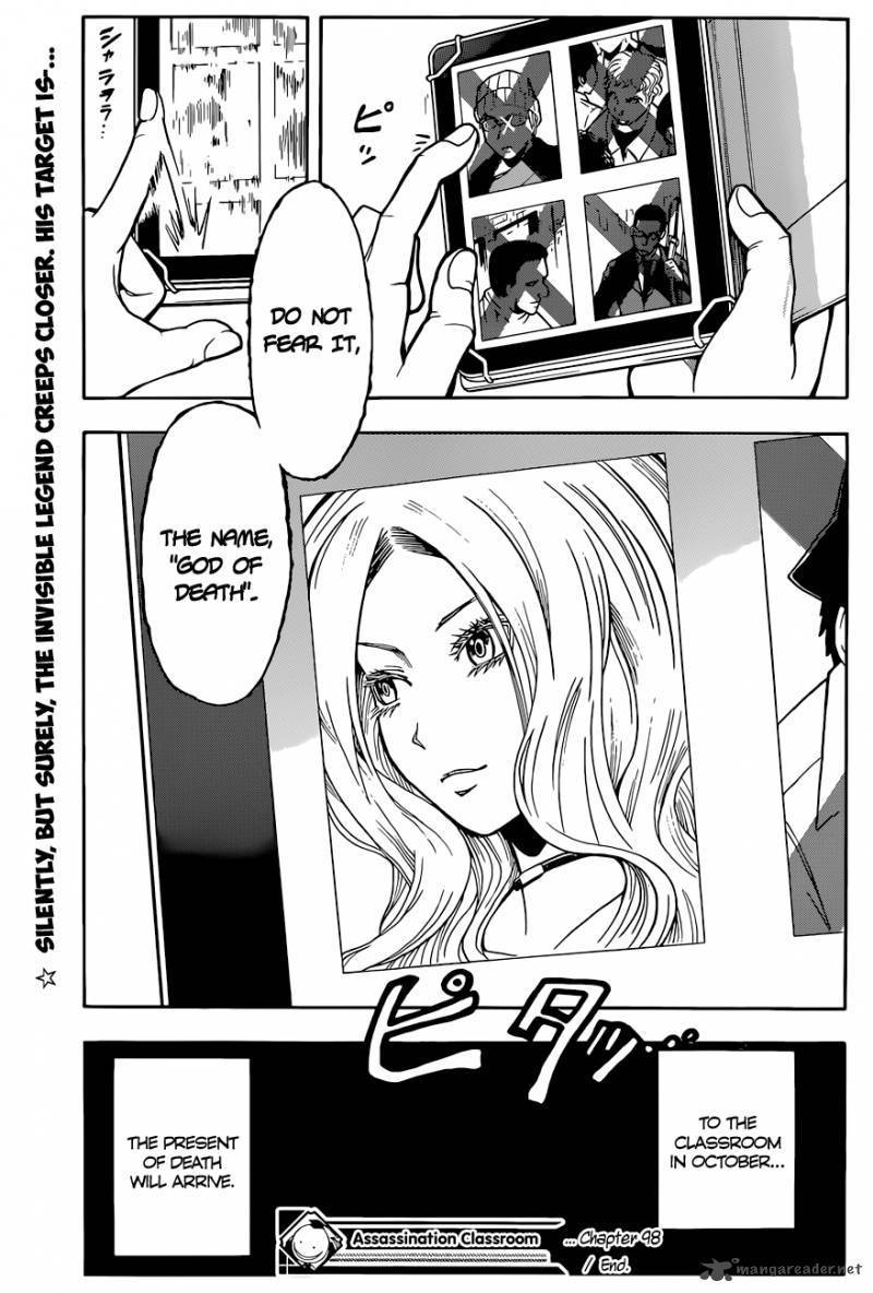 Assassination Classroom Manga Online Assassination Classroom Manga - Chapter 98 - Page 20