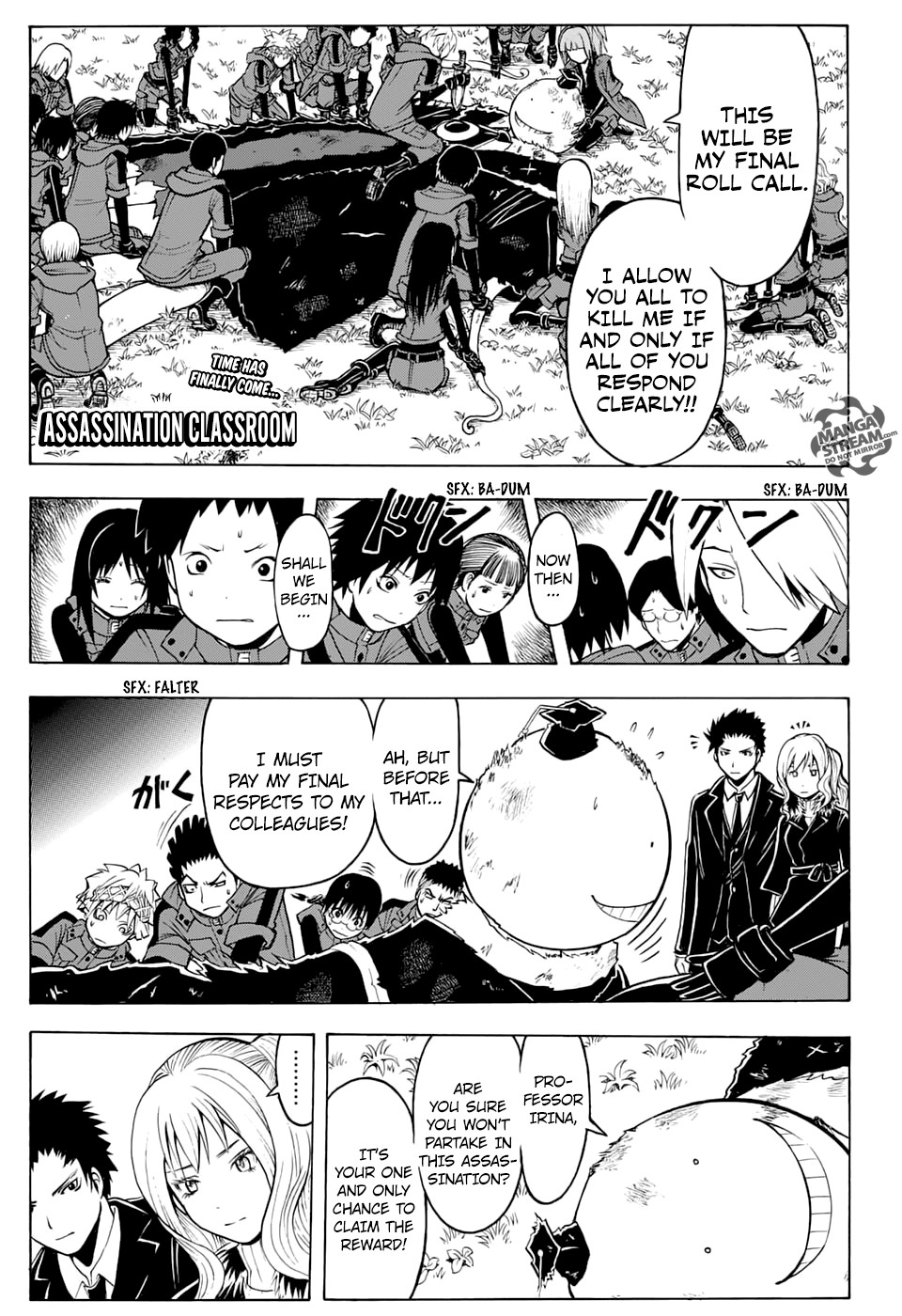 Assassination Classroom Manga Online Assassination Classroom Manga - Chapter 177 - Page 1