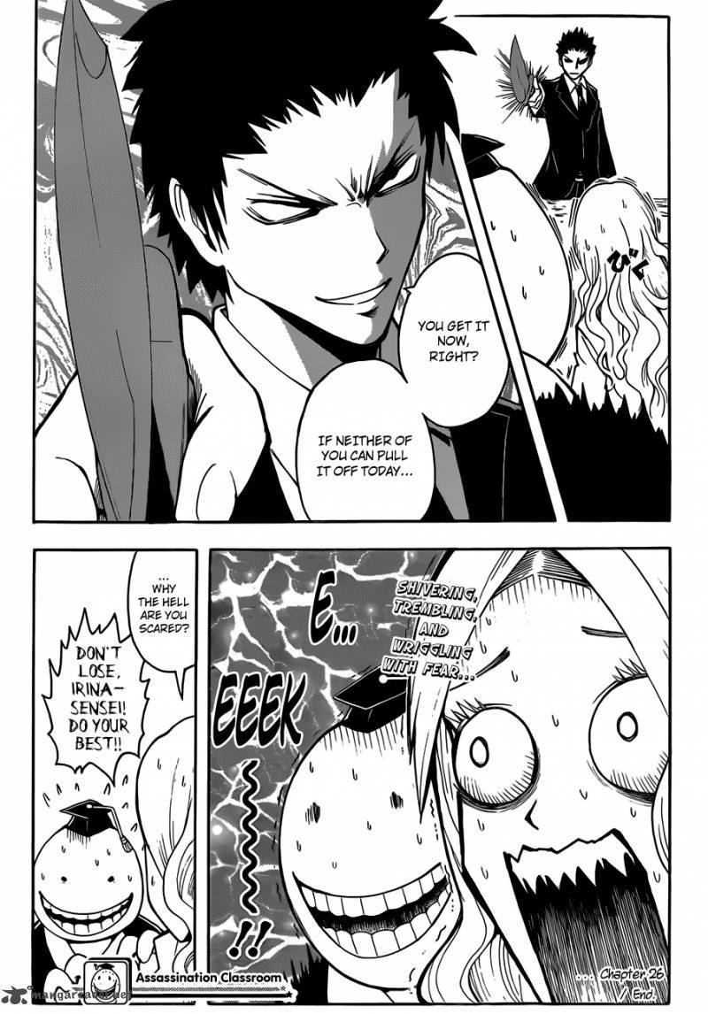 Assassination Classroom Manga Online Assassination Classroom Manga - Chapter 26 - Page 20