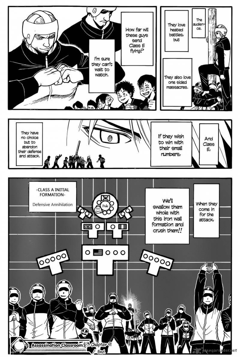 Assassination Classroom Manga Online Assassination Classroom Manga - Chapter 91 - Page 19