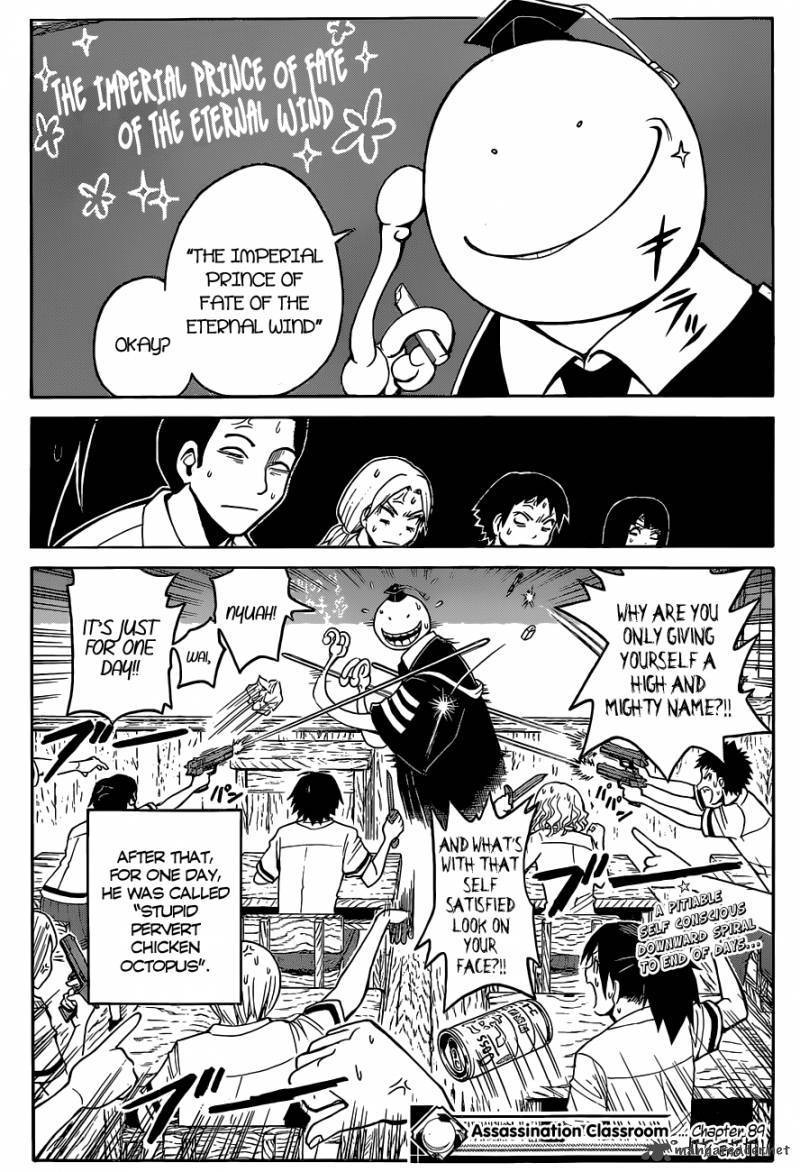 Assassination Classroom Manga Online Assassination Classroom Manga - Chapter 89 - Page 20