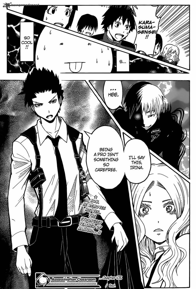 Assassination Classroom Manga Online Assassination Classroom Manga - Chapter 105 - Page 20