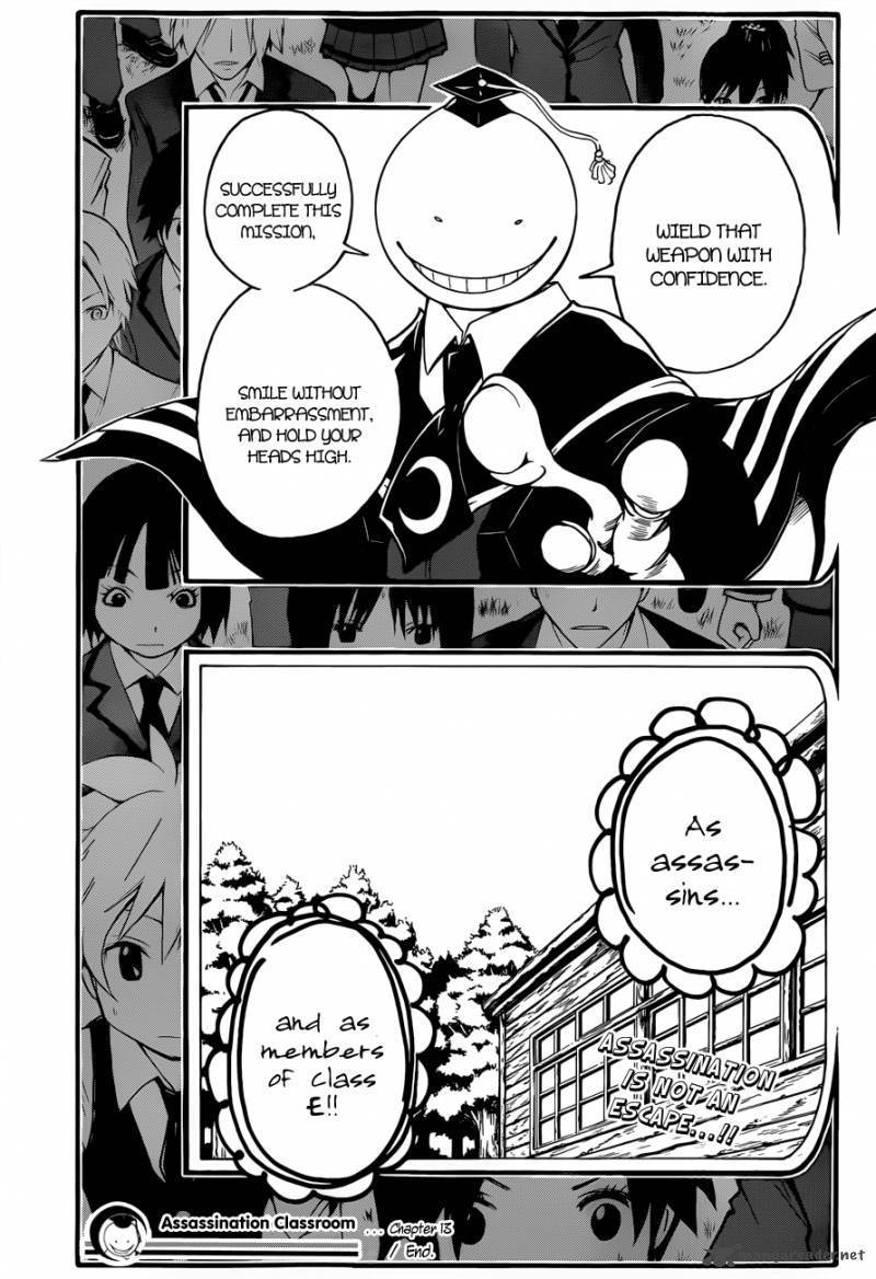 Assassination Classroom Manga Online Assassination Classroom Manga - Chapter 13 - Page 20
