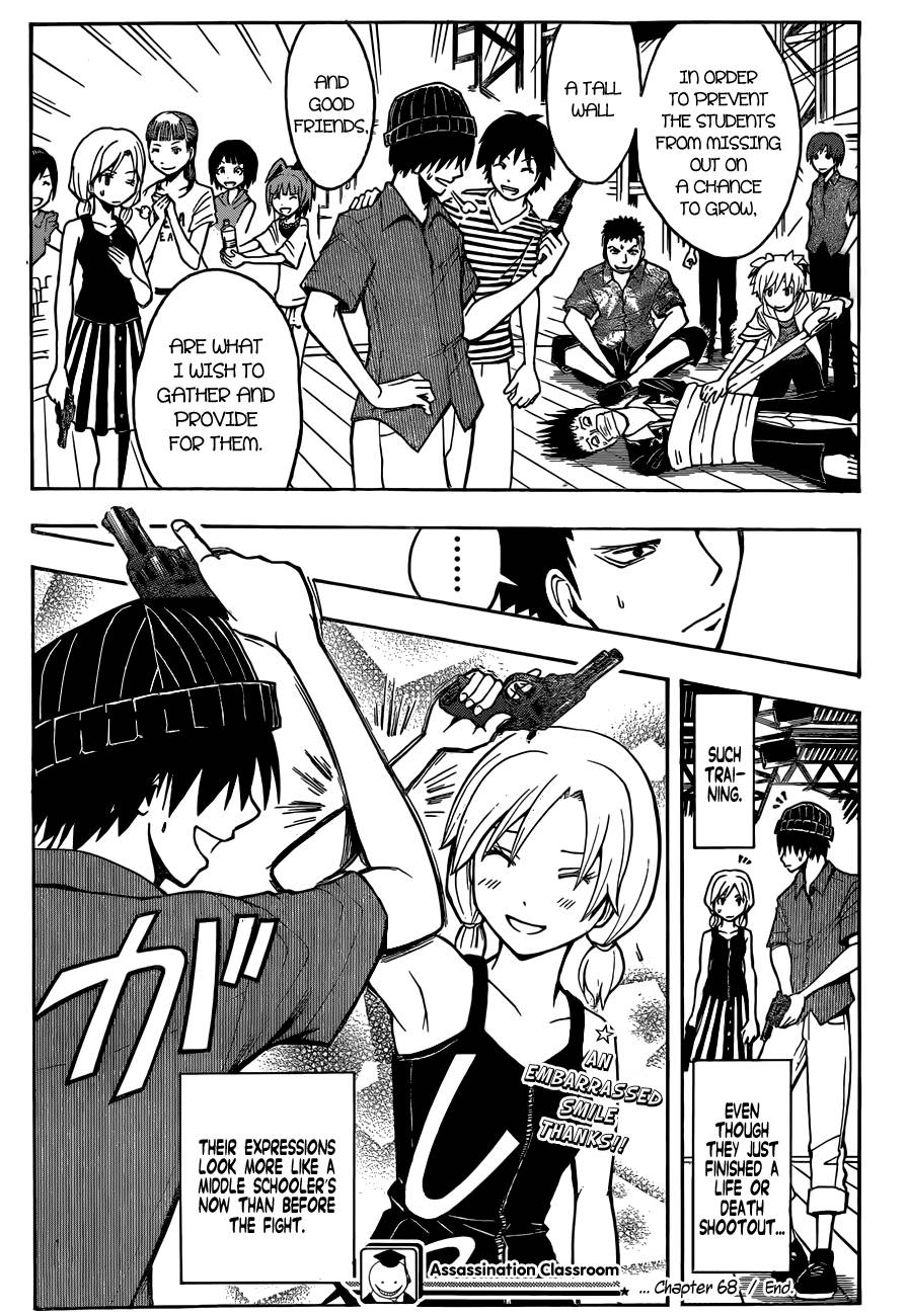 Assassination Classroom Manga Online Assassination Classroom Manga - Chapter 68 - Page 19