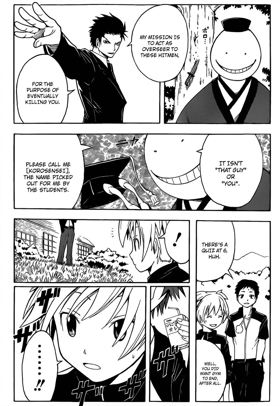 Assassination Classroom Manga Online Assassination Classroom Manga - Chapter 4 - Page 12