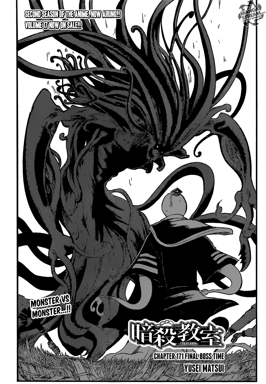 Assassination Classroom Manga Online Assassination Classroom Manga - Chapter 171 - Page 3