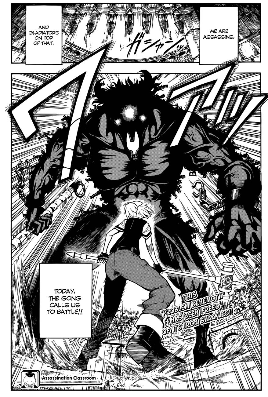 Assassination Classroom Manga Online Assassination Classroom Manga - Chapter 52 - Page 20