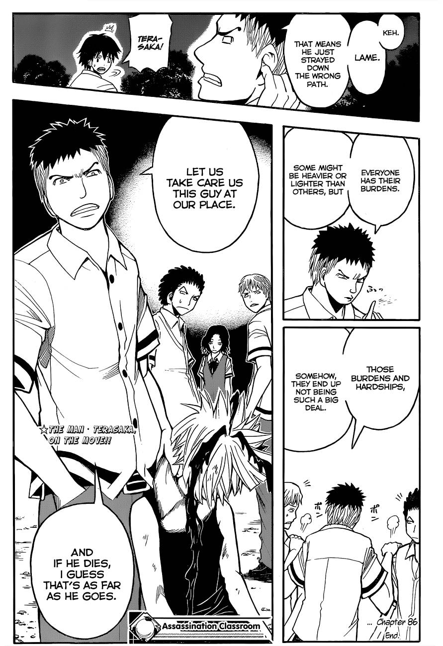 Assassination Classroom Manga Online Assassination Classroom Manga - Chapter 86 - Page 20