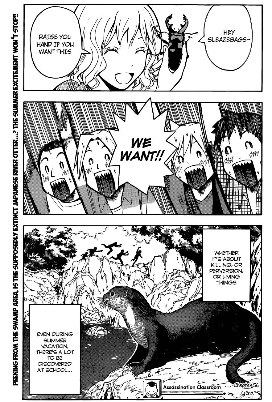 Assassination Classroom Manga Online Assassination Classroom Manga - Chapter 56 - Page 20
