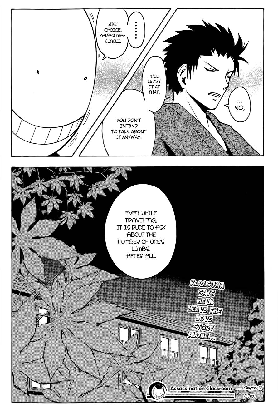 Assassination Classroom Manga Online Assassination Classroom Manga - Chapter 19 - Page 20