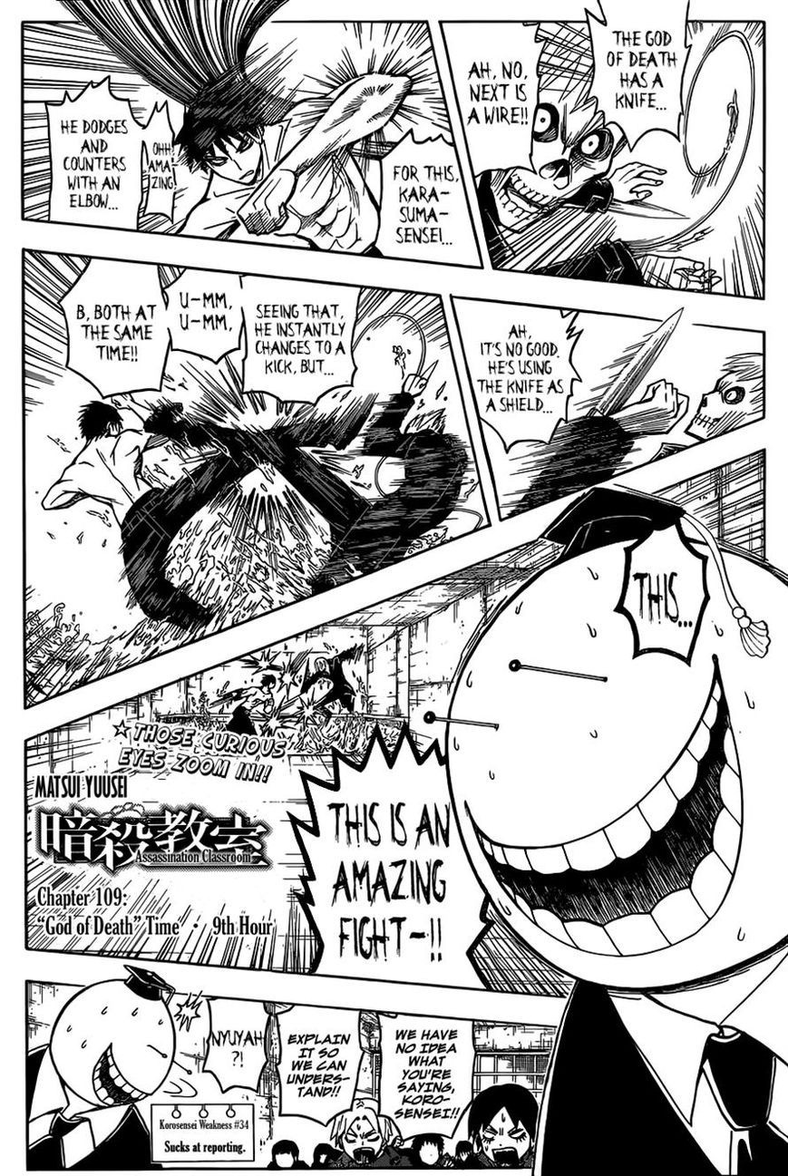 Assassination Classroom Manga Online Assassination Classroom Manga - Chapter 109 - Page 2
