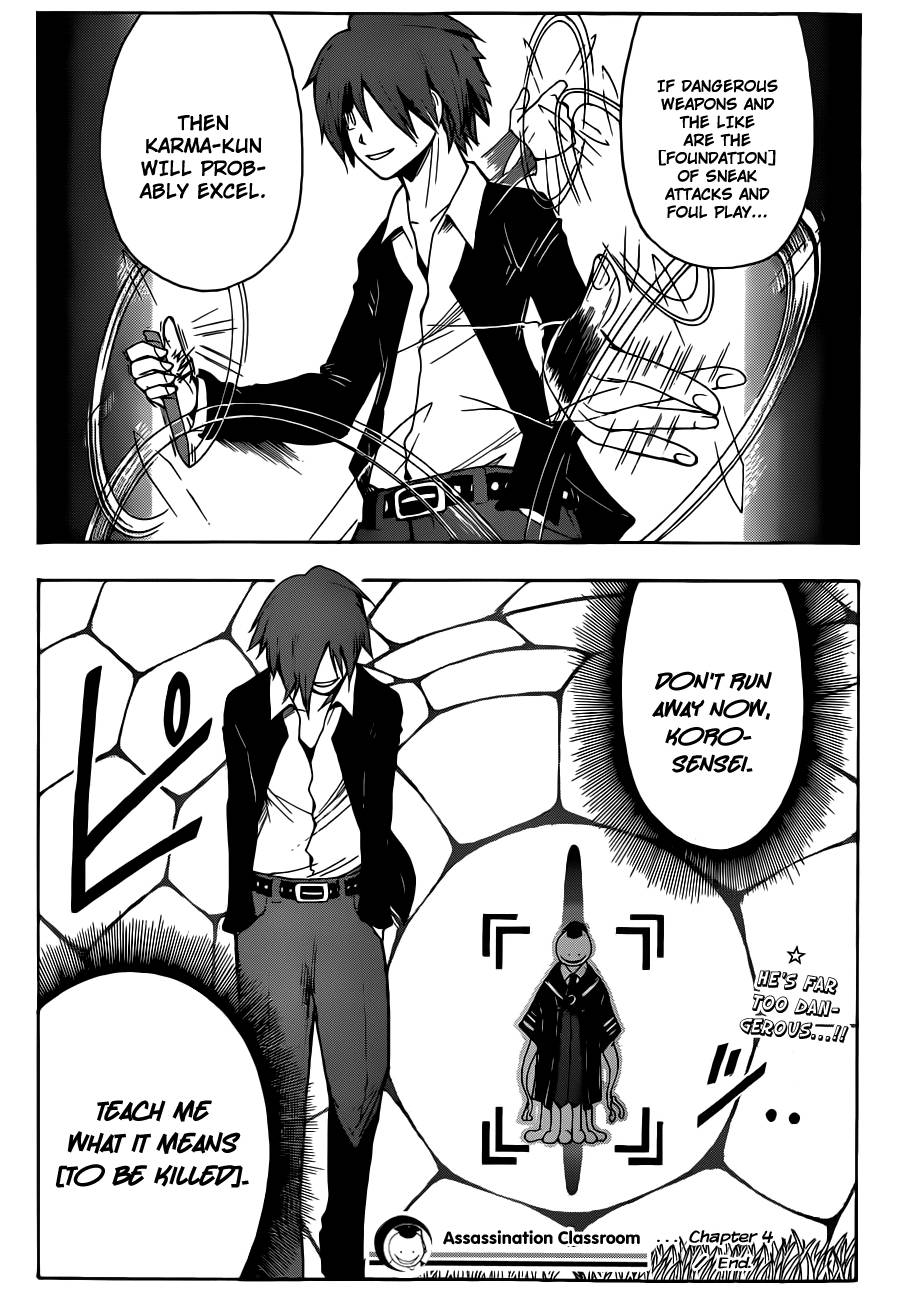 Assassination Classroom Manga Online Assassination Classroom Manga - Chapter 4 - Page 20