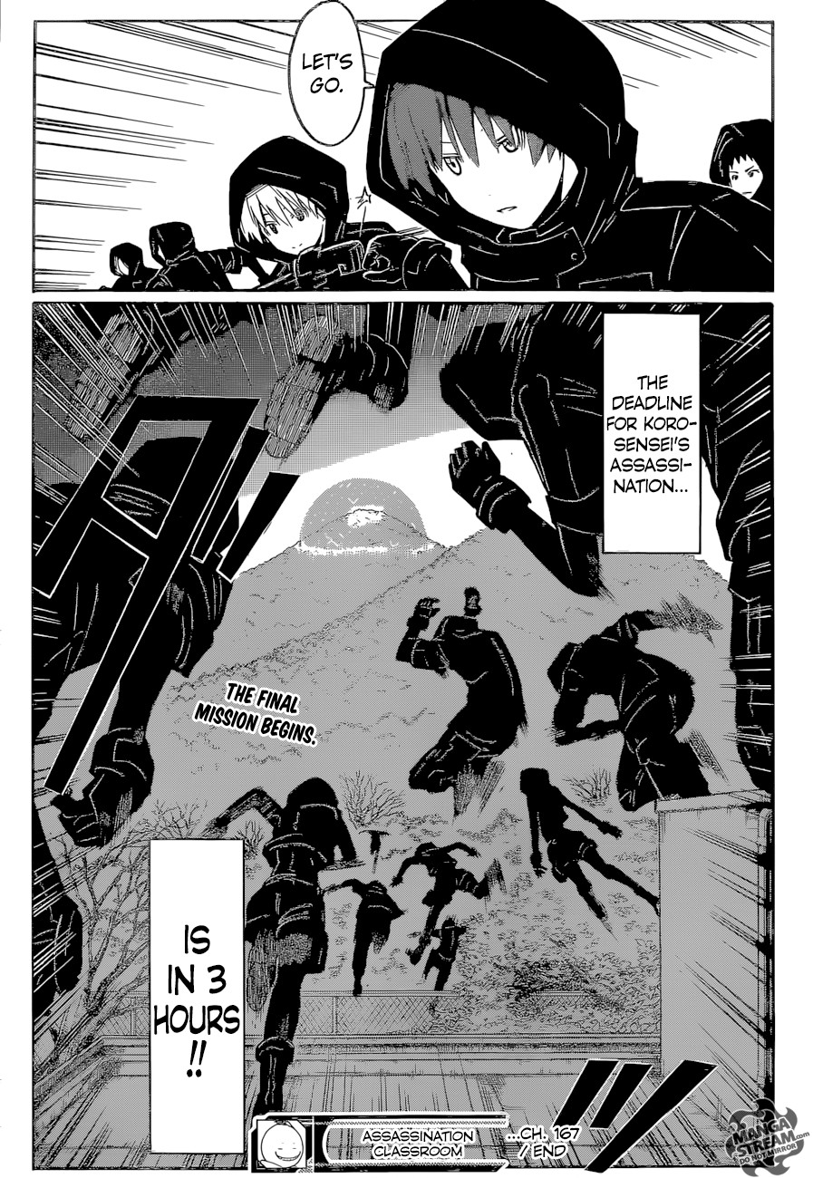 Assassination Classroom Manga Online Assassination Classroom Manga - Chapter 167 - Page 20