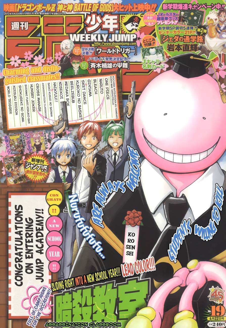 Assassination Classroom Manga Online Assassination Classroom Manga - Chapter 38 - Page 2