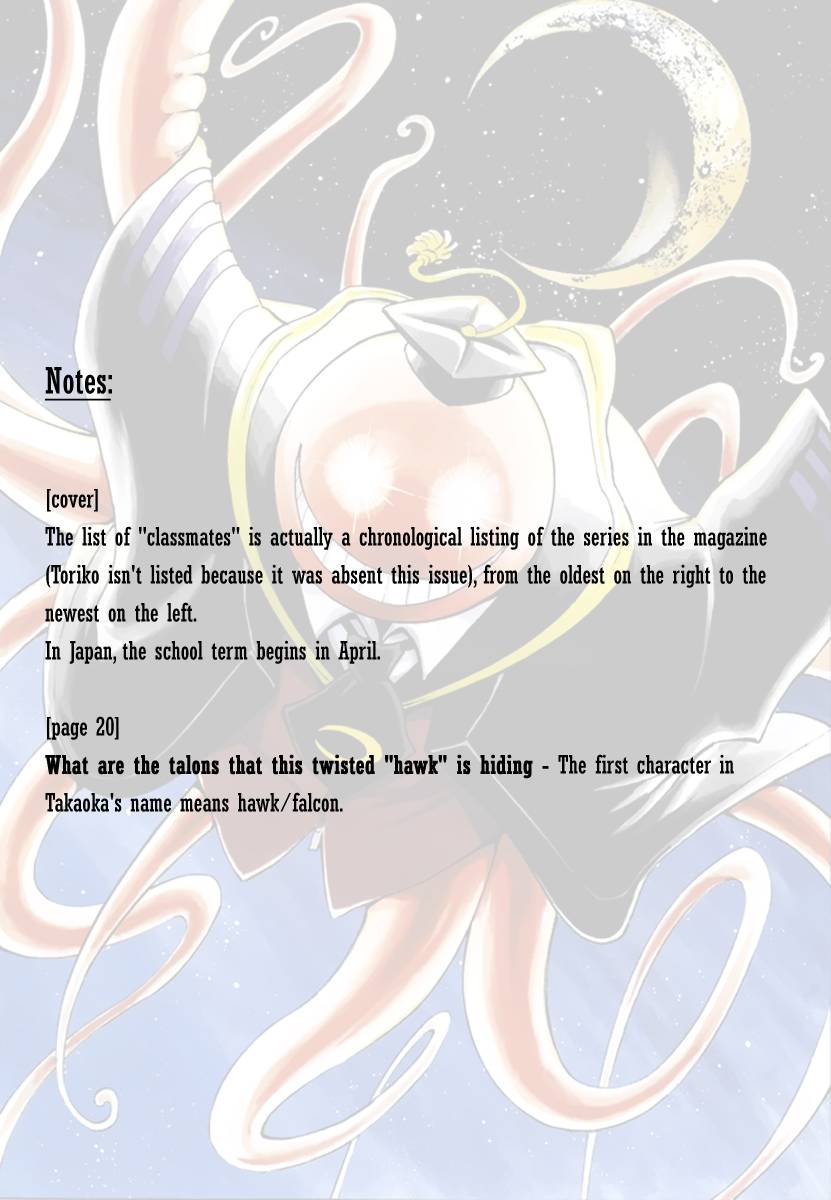 Assassination Classroom Manga Online Assassination Classroom Manga - Chapter 38 - Page 22