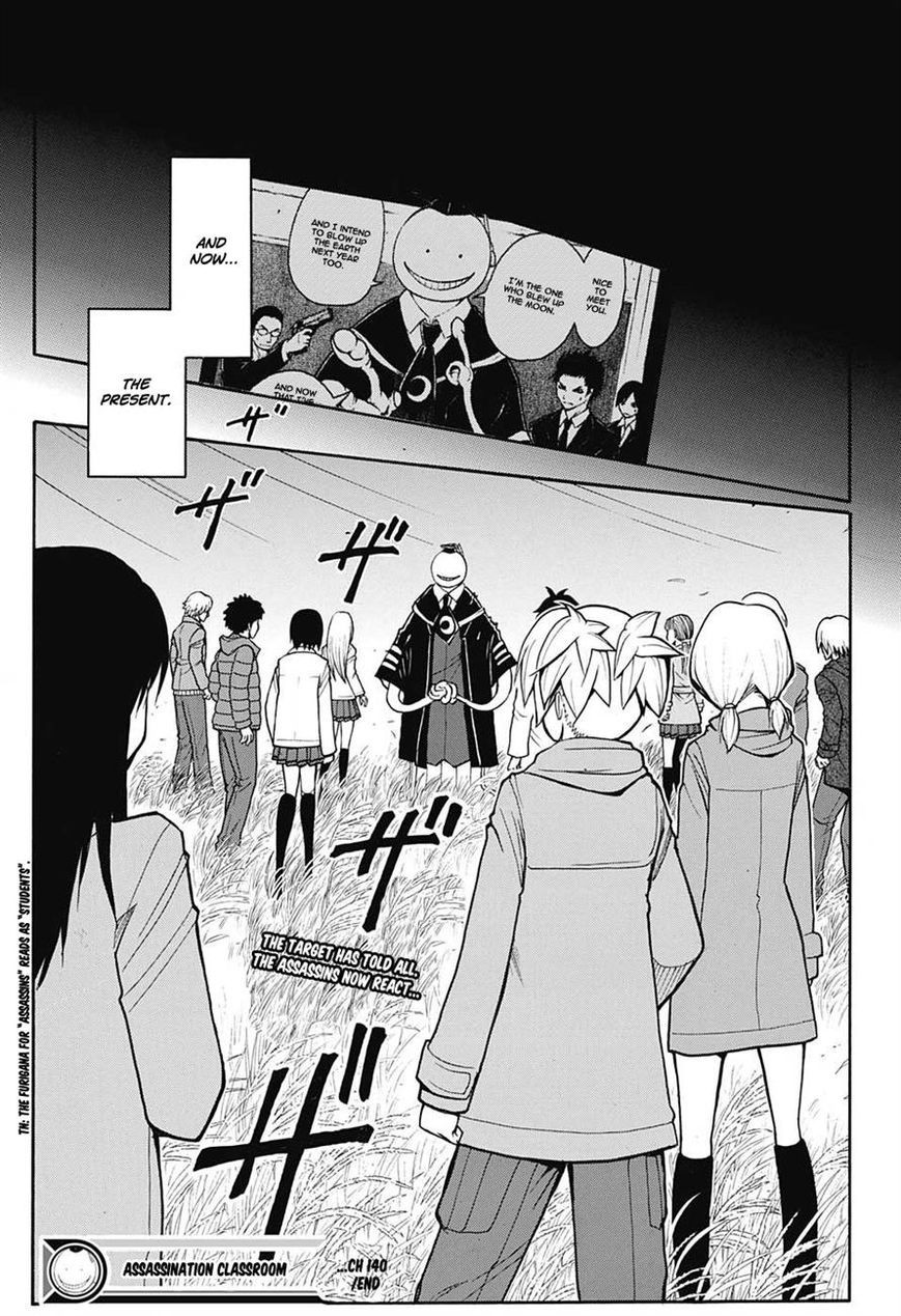 Assassination Classroom Manga Online Assassination Classroom Manga - Chapter 140 - Page 19