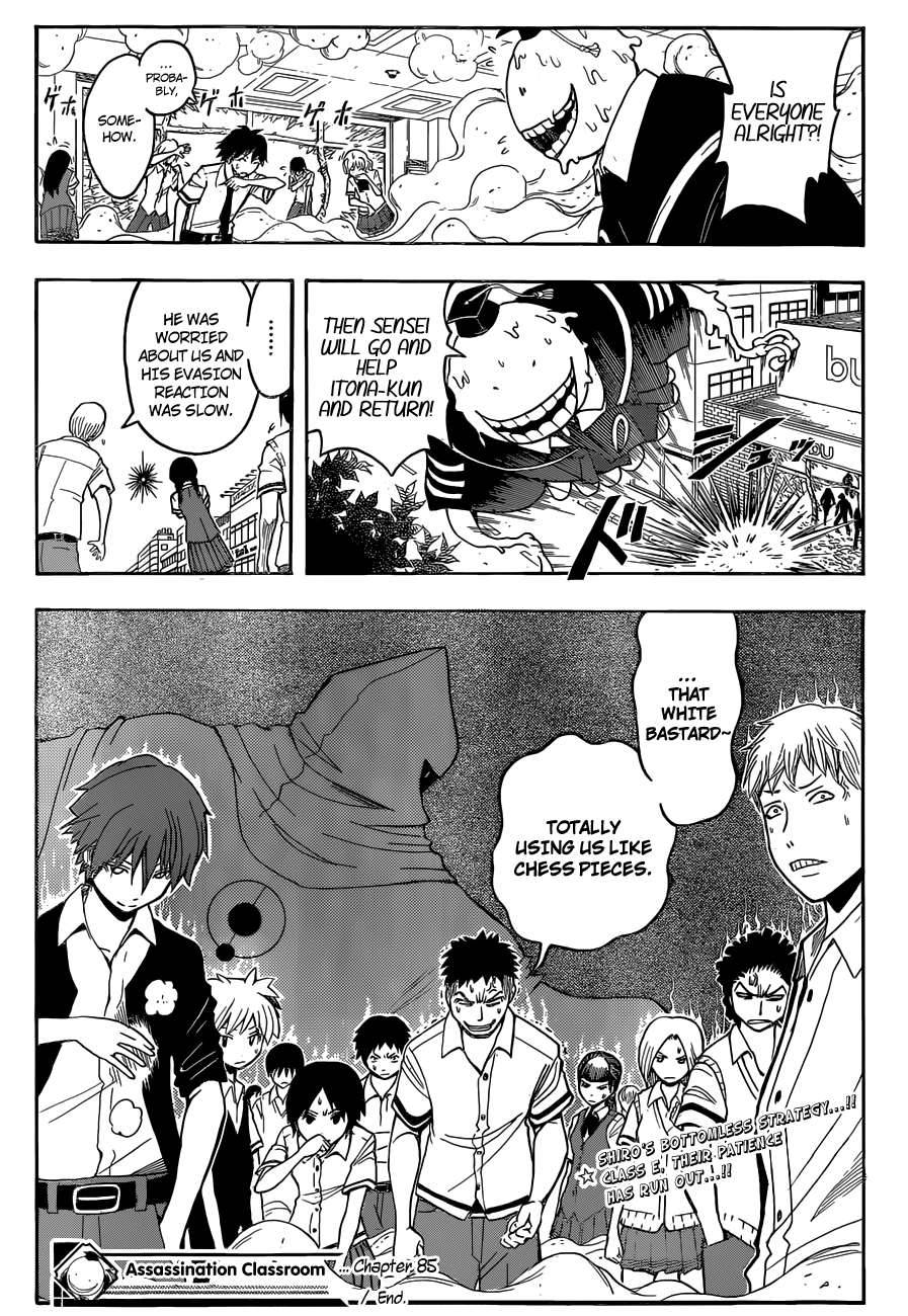 Assassination Classroom Manga Online Assassination Classroom Manga - Chapter 85 - Page 20