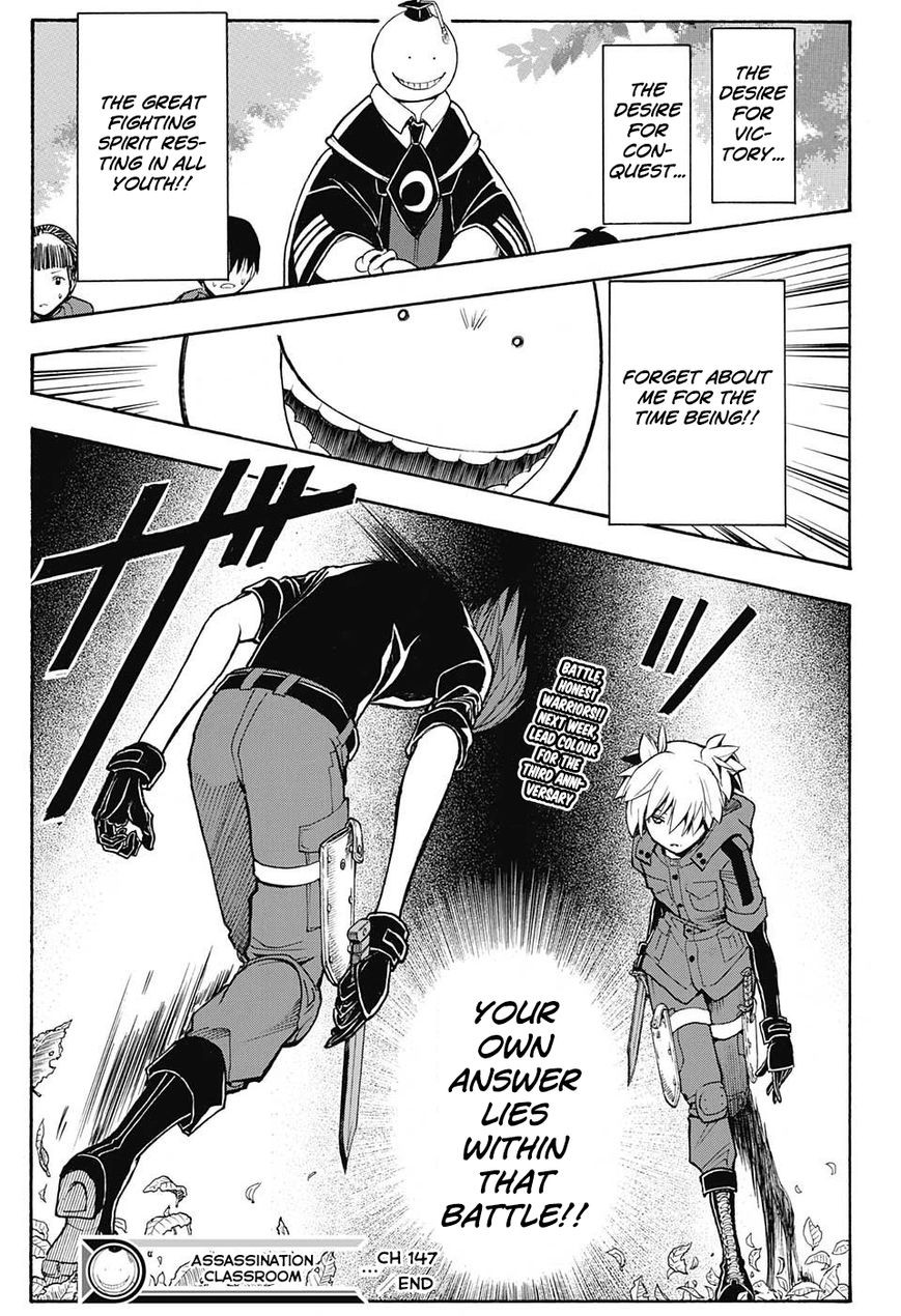 Assassination Classroom Manga Online Assassination Classroom Manga - Chapter 147 - Page 22