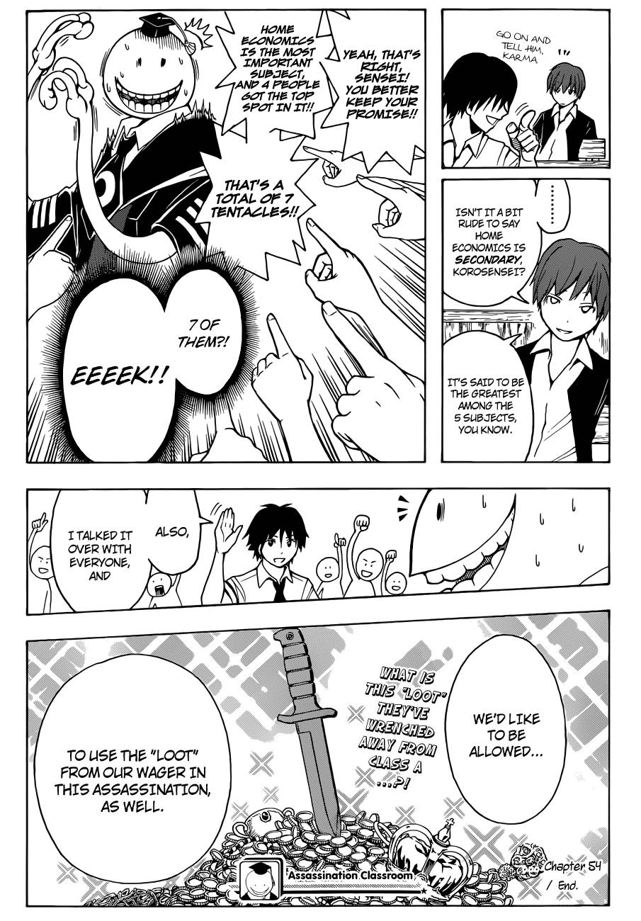 Assassination Classroom Manga Online Assassination Classroom Manga - Chapter 54 - Page 20