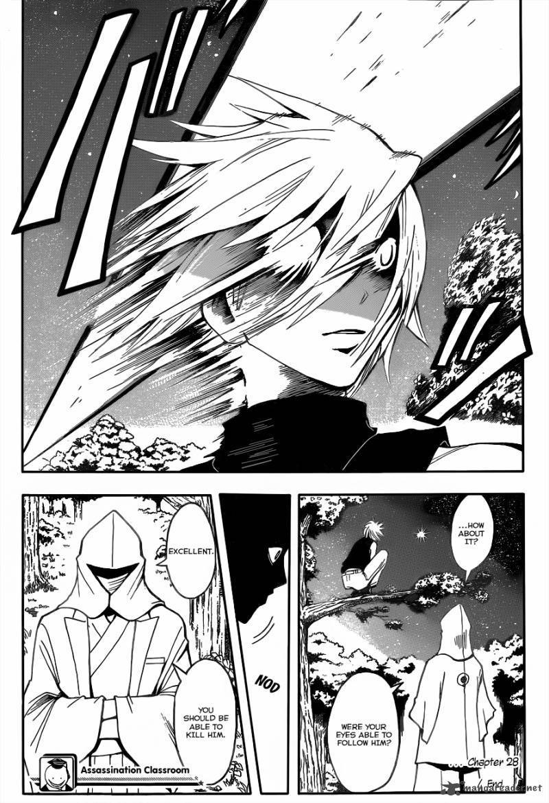 Assassination Classroom Manga Online Assassination Classroom Manga - Chapter 28 - Page 18