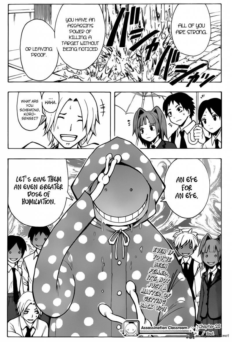 Assassination Classroom Manga Online Assassination Classroom Manga - Chapter 23 - Page 20