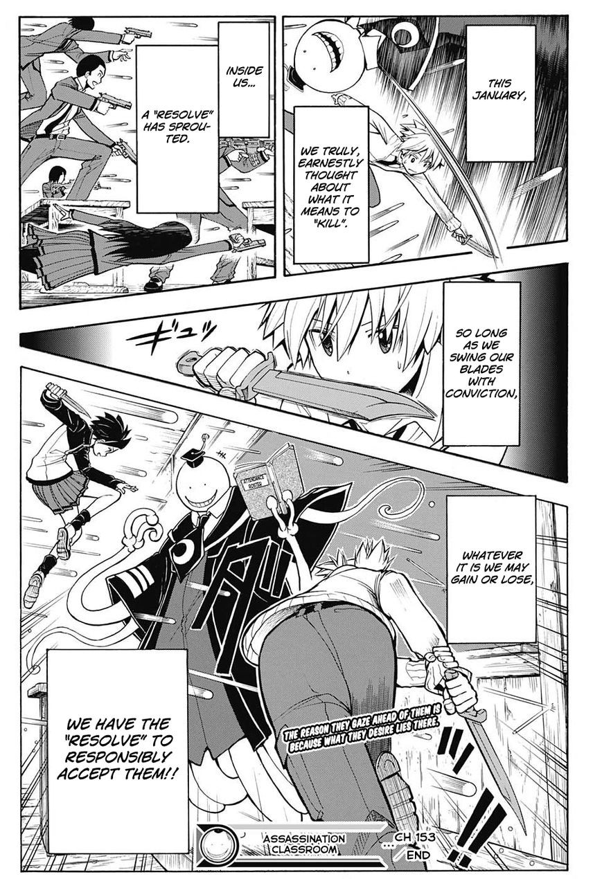 Assassination Classroom Manga Online Assassination Classroom Manga - Chapter 153 - Page 20