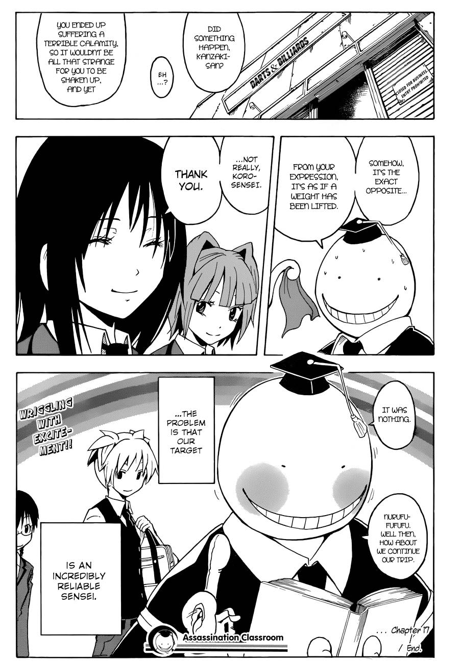Assassination Classroom Manga Online Assassination Classroom Manga - Chapter 17 - Page 22