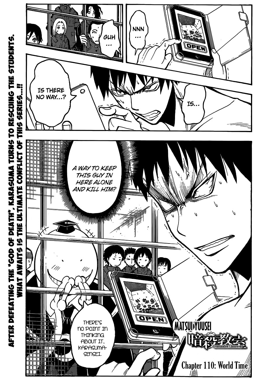 Assassination Classroom Manga Online Assassination Classroom Manga - Chapter 110 - Page 2