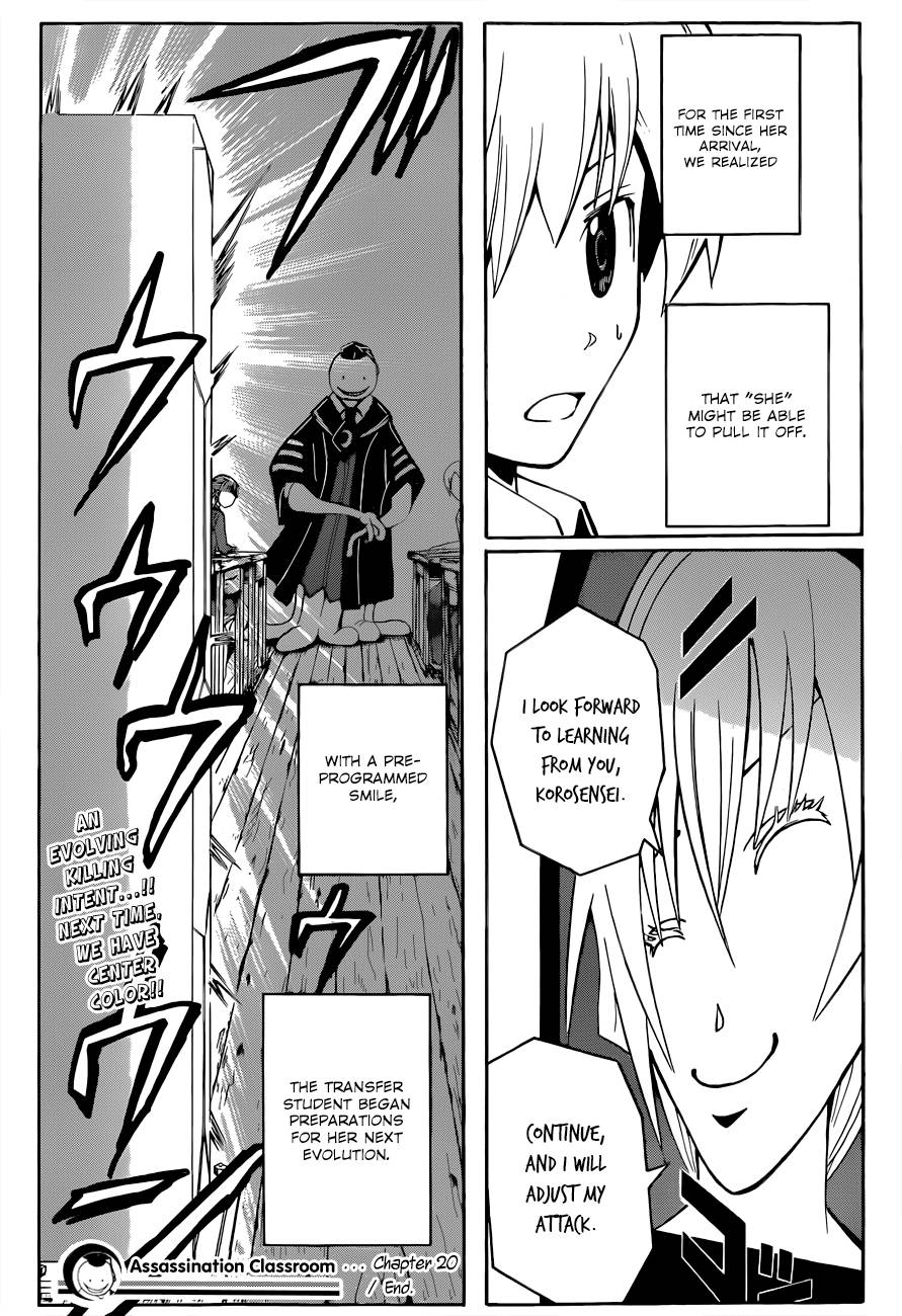 Assassination Classroom Manga Online Assassination Classroom Manga - Chapter 20 - Page 19