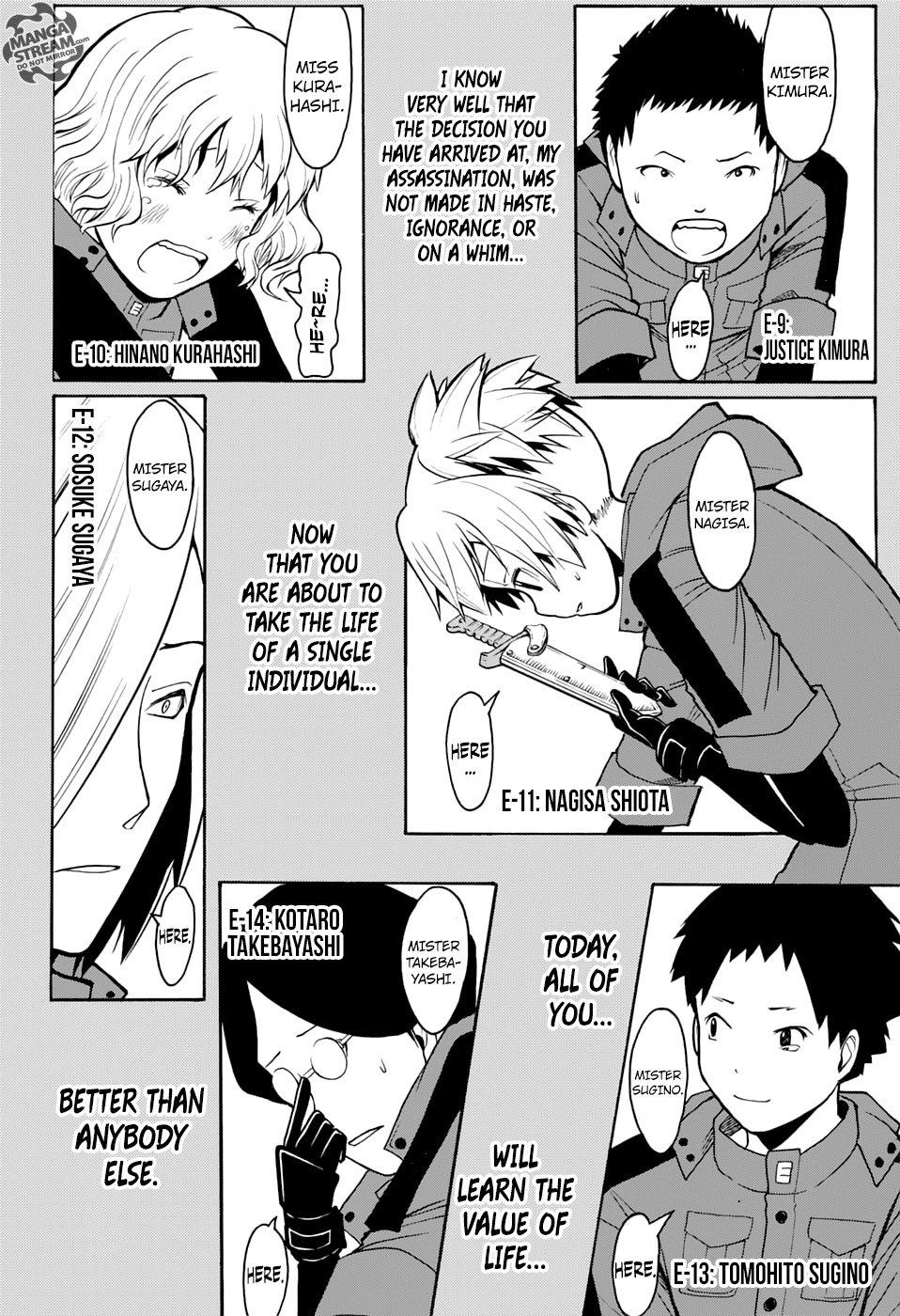 Assassination Classroom Manga Online Assassination Classroom Manga - Chapter 177 - Page 7