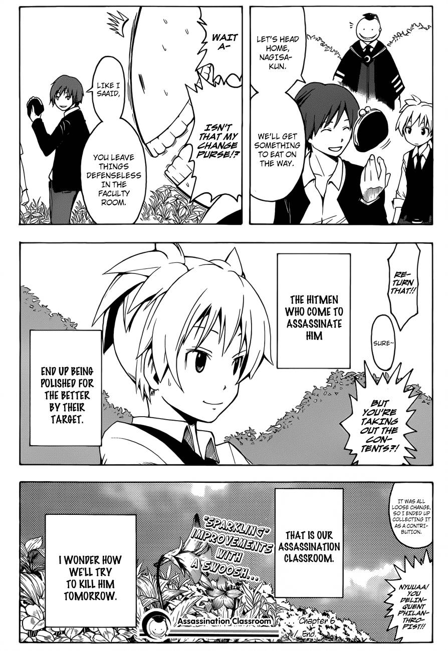 Assassination Classroom Manga Online Assassination Classroom Manga - Chapter 6 - Page 20