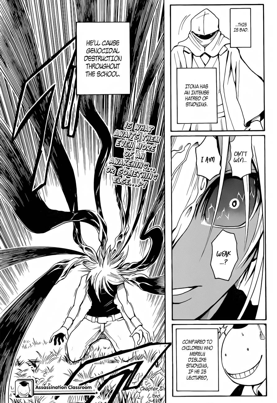 Assassination Classroom Manga Online Assassination Classroom Manga - Chapter 31 - Page 20