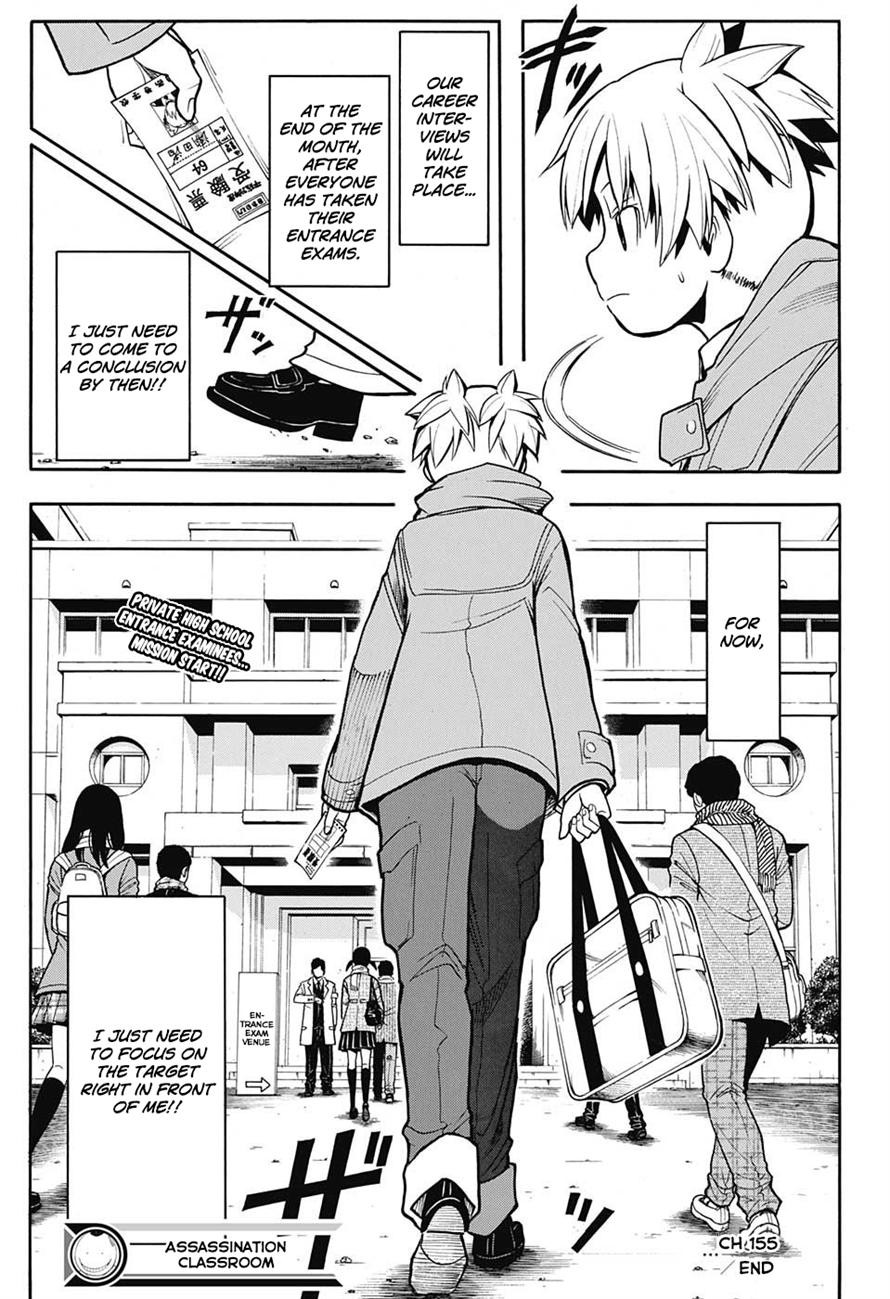 Assassination Classroom Manga Online Assassination Classroom Manga - Chapter 155 - Page 18