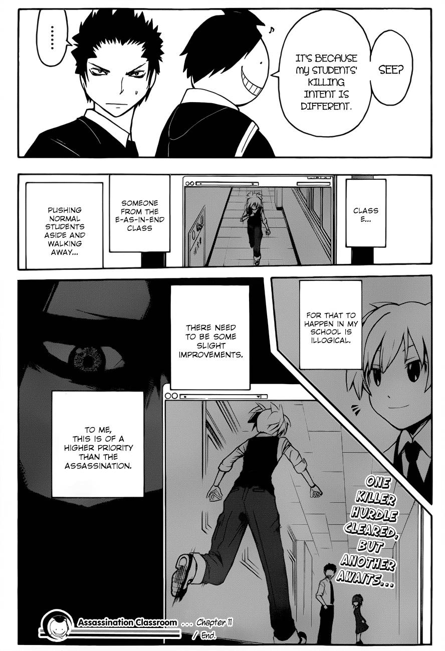 Assassination Classroom Manga Online Assassination Classroom Manga - Chapter 11 - Page 20