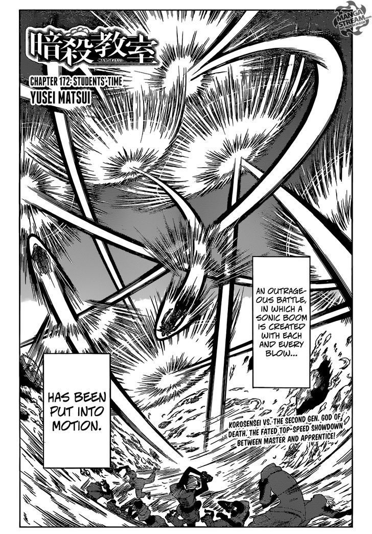 Assassination Classroom Manga Online Assassination Classroom Manga - Chapter 172 - Page 1
