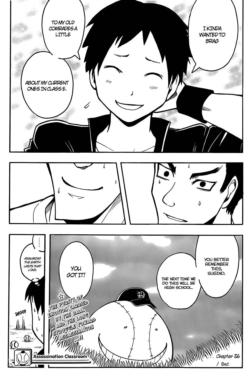 Assassination Classroom Manga Online Assassination Classroom Manga - Chapter 36 - Page 20