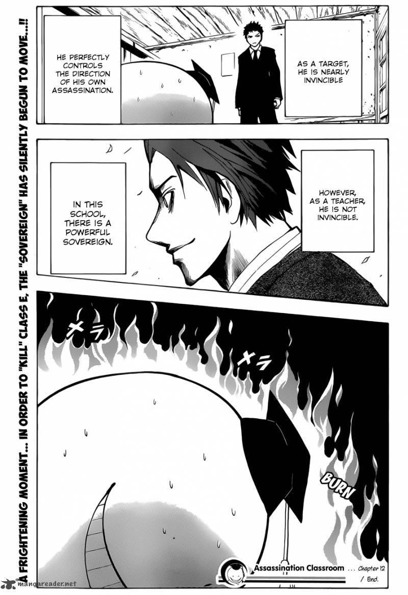 Assassination Classroom Manga Online Assassination Classroom Manga - Chapter 12 - Page 20