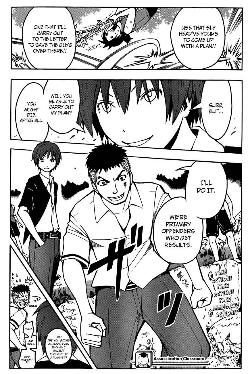 Assassination Classroom Manga Online Assassination Classroom Manga - Chapter 48 - Page 20