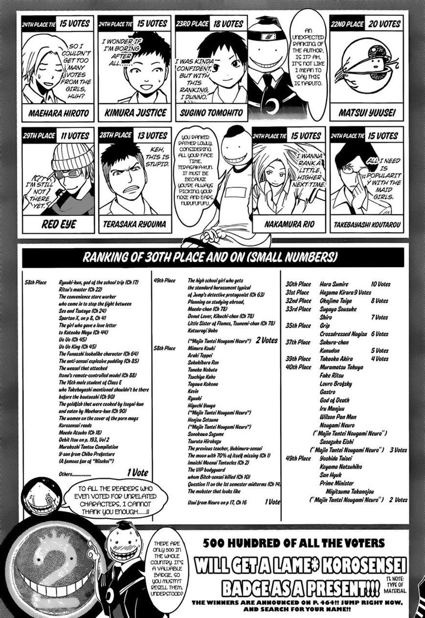 Assassination Classroom Manga Online Assassination Classroom Manga - Chapter 107 - Page 22