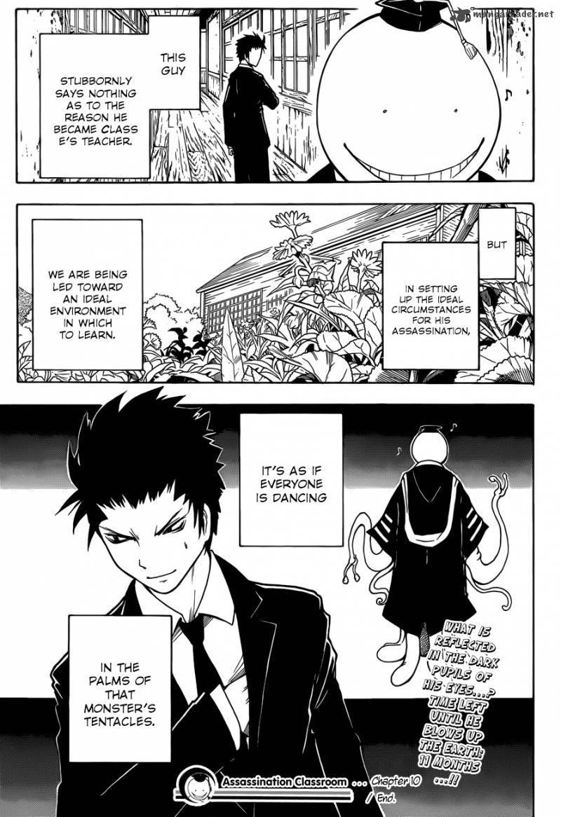Assassination Classroom Manga Online Assassination Classroom Manga - Chapter 10 - Page 22