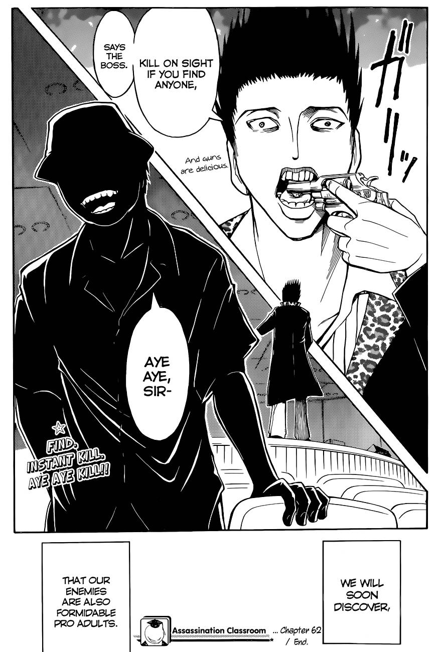 Assassination Classroom Manga Online Assassination Classroom Manga - Chapter 62 - Page 20