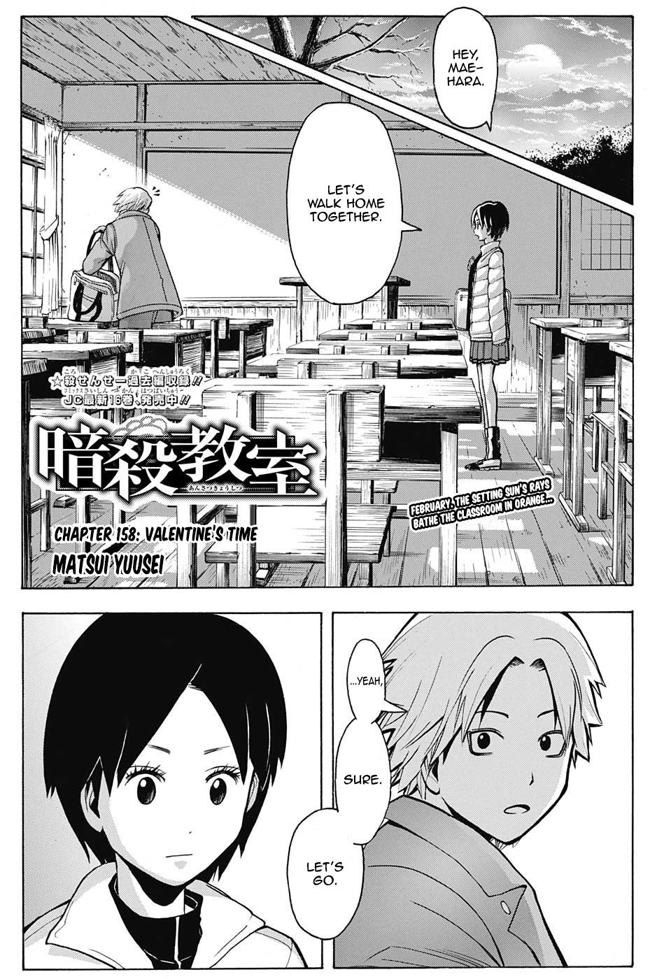 Assassination Classroom Manga Online Assassination Classroom Manga - Chapter 158 - Page 2