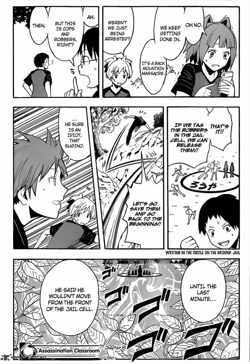 Assassination Classroom Manga Online Assassination Classroom Manga - Chapter 81 - Page 19