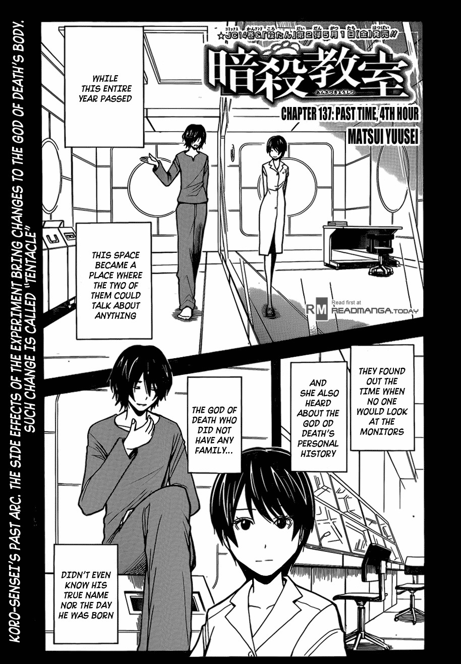 Assassination Classroom Manga Online Assassination Classroom Manga - Chapter 137 - Page 1