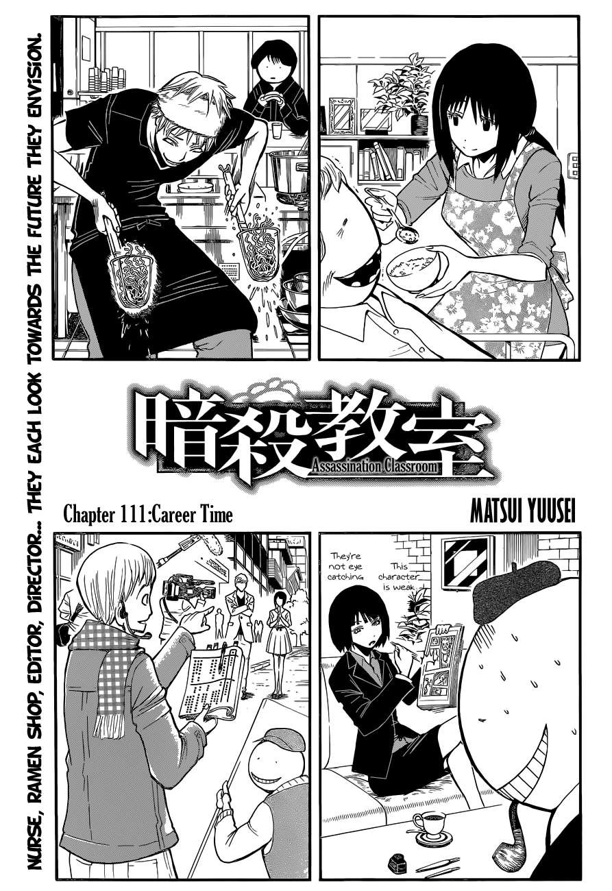 Assassination Classroom Manga Online Assassination Classroom Manga - Chapter 111 - Page 2