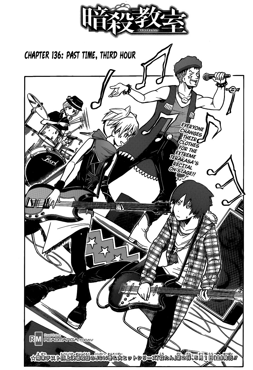 Assassination Classroom Manga Online Assassination Classroom Manga - Chapter 136 - Page 1